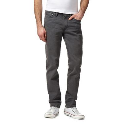 Big and tall grey 'joplin' 511 slim jeans